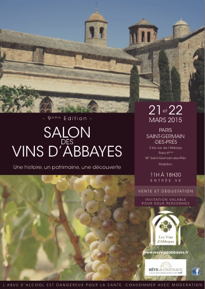 Une fois par an, 14 vignerons propriétaires d’abbayes viticoles se réunissent dans l’abbaye parisienne de Saint-Germain-…